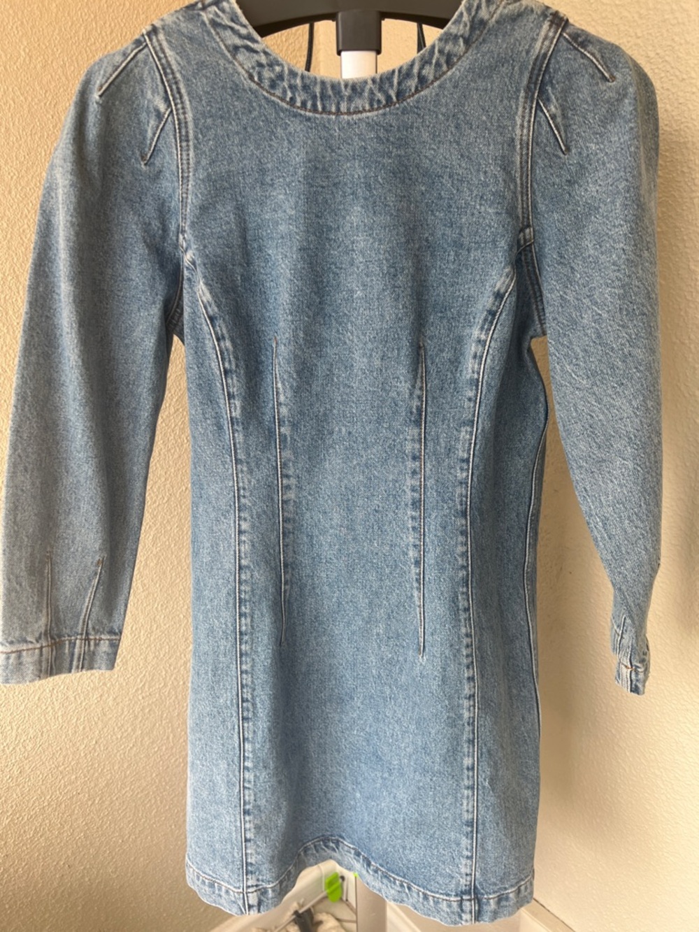 Ted Baker Light Blue Denim Mini Dress